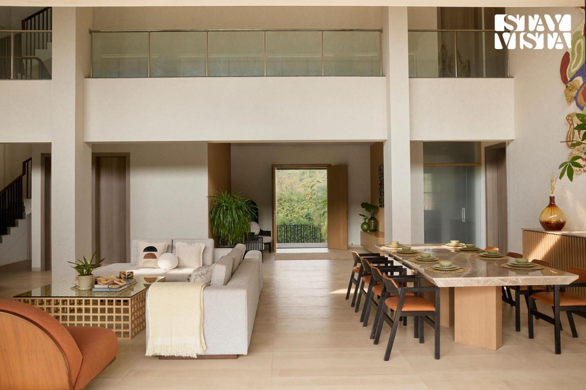Reflection House By Stayvista With Pool, Terrace Bar, Indoor Games & Exquisite Interiors In A Nutshell 阿里巴格 外观 照片