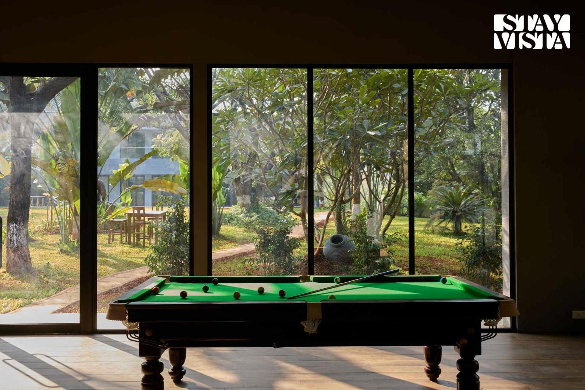 Reflection House By Stayvista With Pool, Terrace Bar, Indoor Games & Exquisite Interiors In A Nutshell 阿里巴格 外观 照片